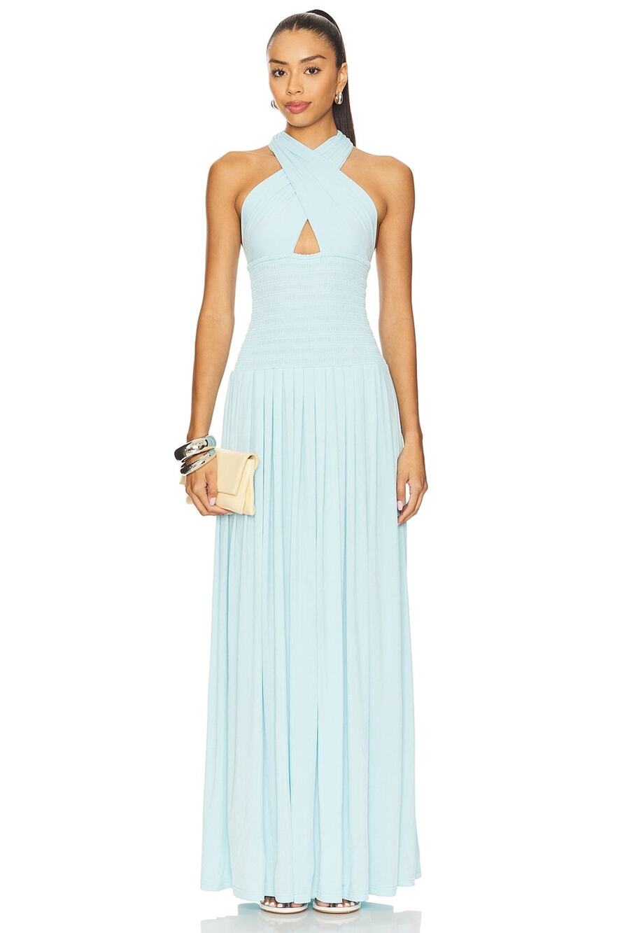OW Collection x REVOLVE Rhea Maxi Dress in Sky Blue Large (US10)